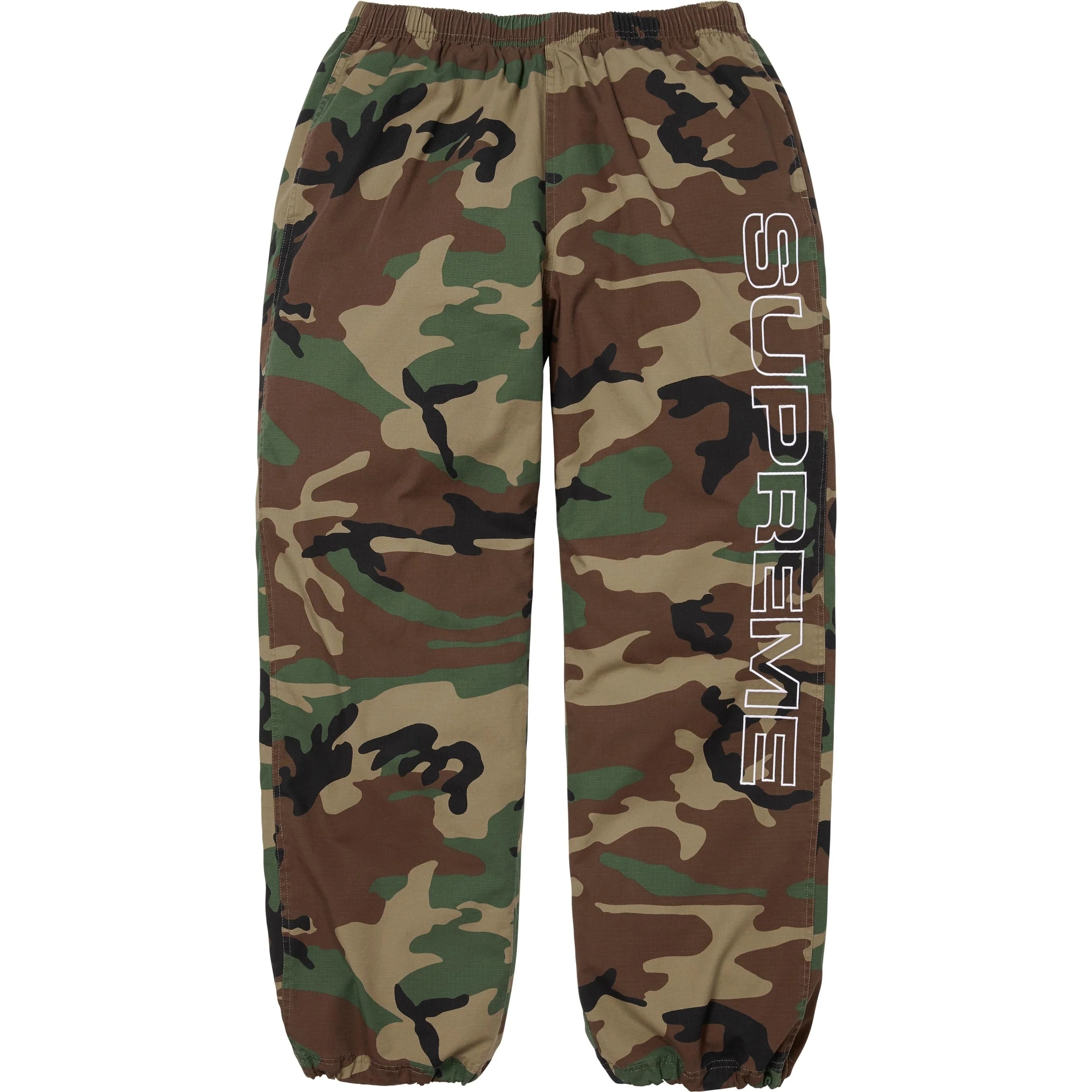 Spellout Embroidered Ripstop Track Pant view 5